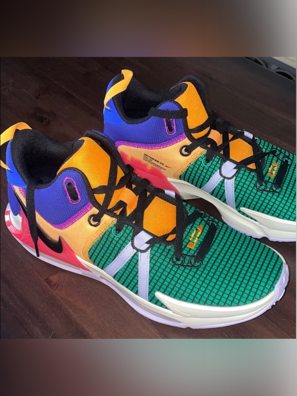 BRAND NEW, with box, men’s Nike LeBron Witness VII shoes, size 12